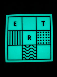 Glow in the Dark ERT Sticker